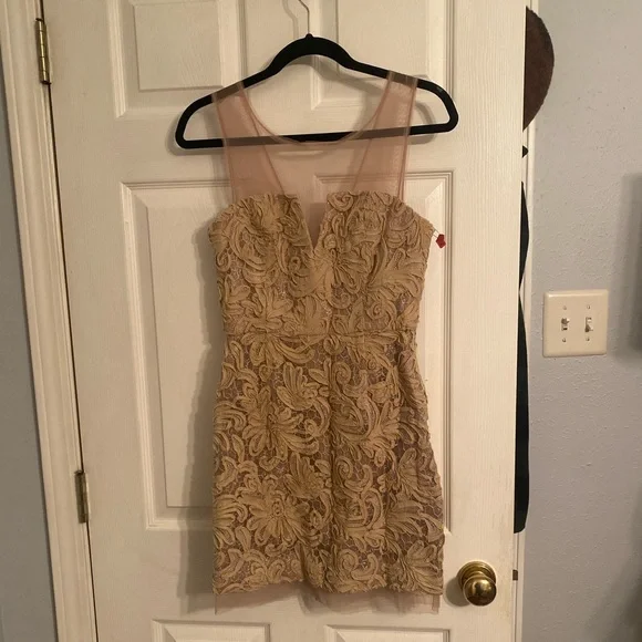 Beige/nude BCBG Maxazria Cocktail Dress Beige/nude BCBG Maxazria Cocktail Dress